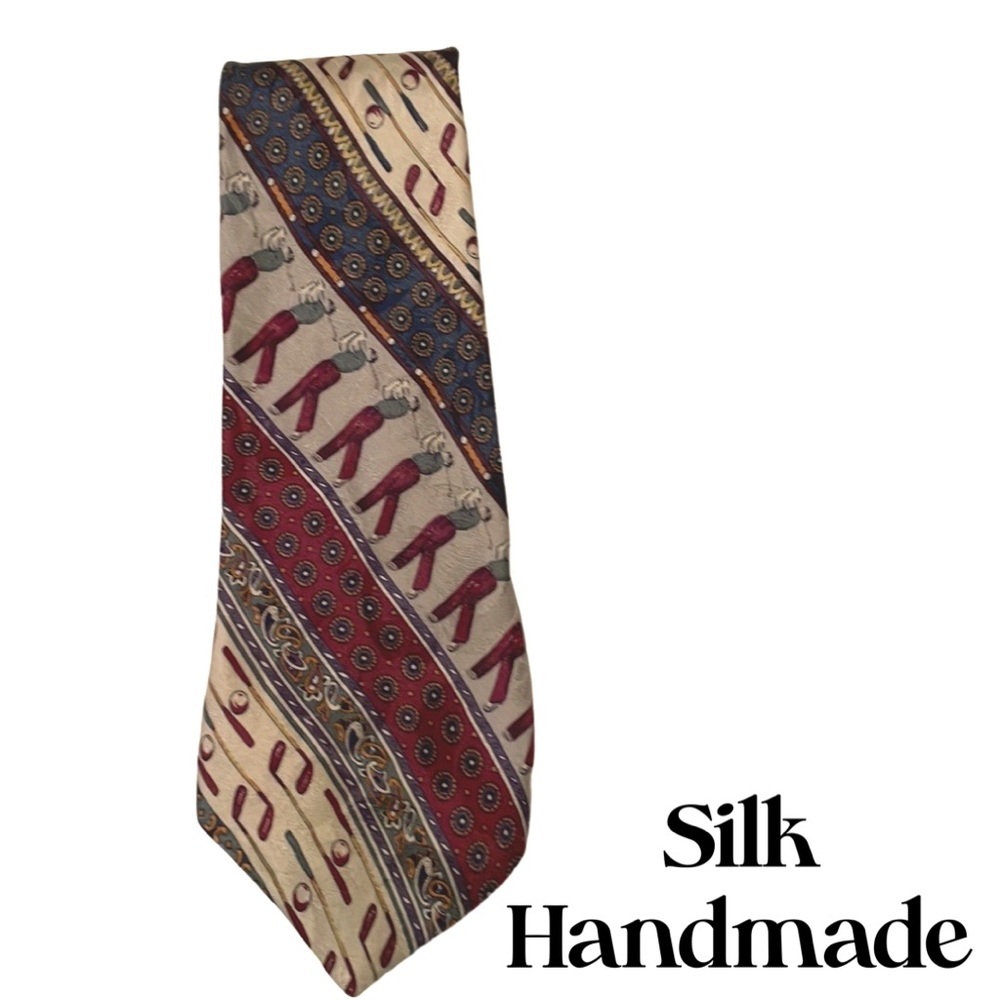 Ashford & Brooks of London Handmade Silk Golf Tie
